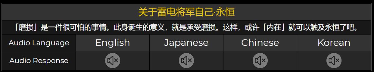 原神：雷电将军真的是双重人格？角色语音爆料，抽一个等于收两个