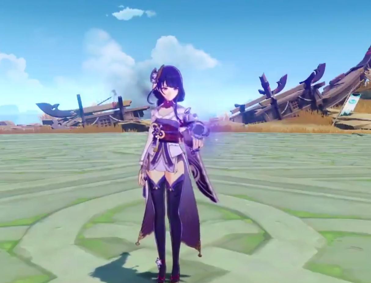 雷电将军被安排明白了?圣遗物,武器和天赋,加成超级同花顺!