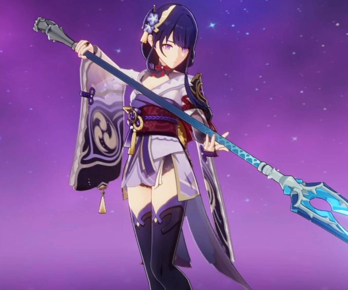 原神：雷电将军与钟离联手，打出刀刀真伤效果？可惜只能打两套！