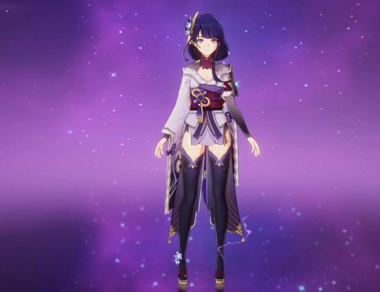 原神：雷电将军与钟离联手，打出刀刀真伤效果？可惜只能打两套！