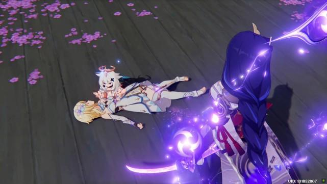 原神：雷电将军大战主角，剑和薙刀换着用，和公子一样的机制？