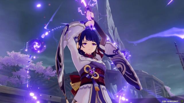 原神：雷电将军大战主角，剑和薙刀换着用，和公子一样的机制？