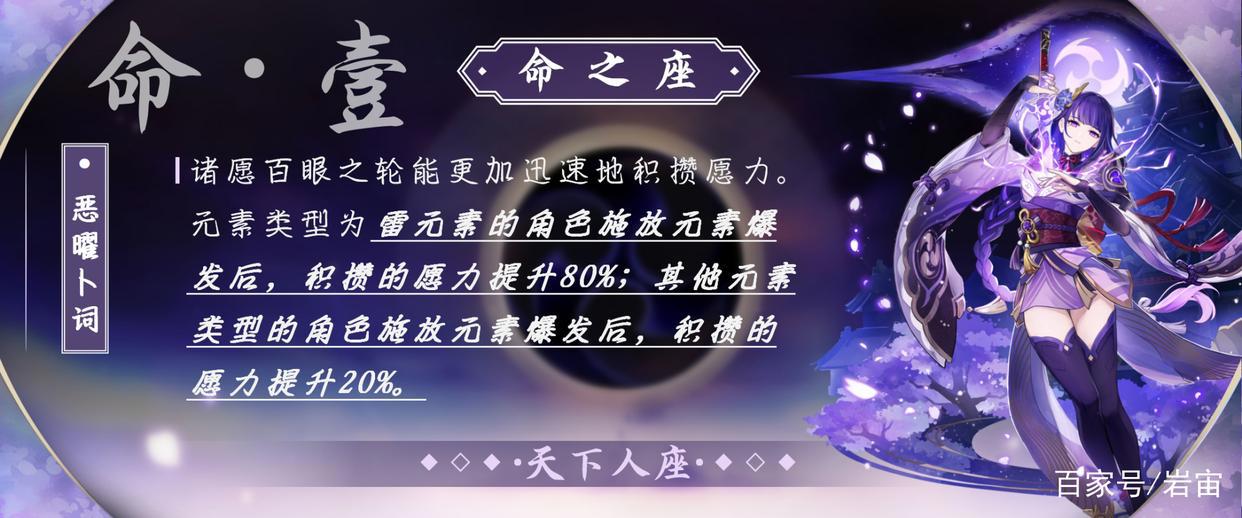 「原神」雷电将军角色介绍及使用攻略