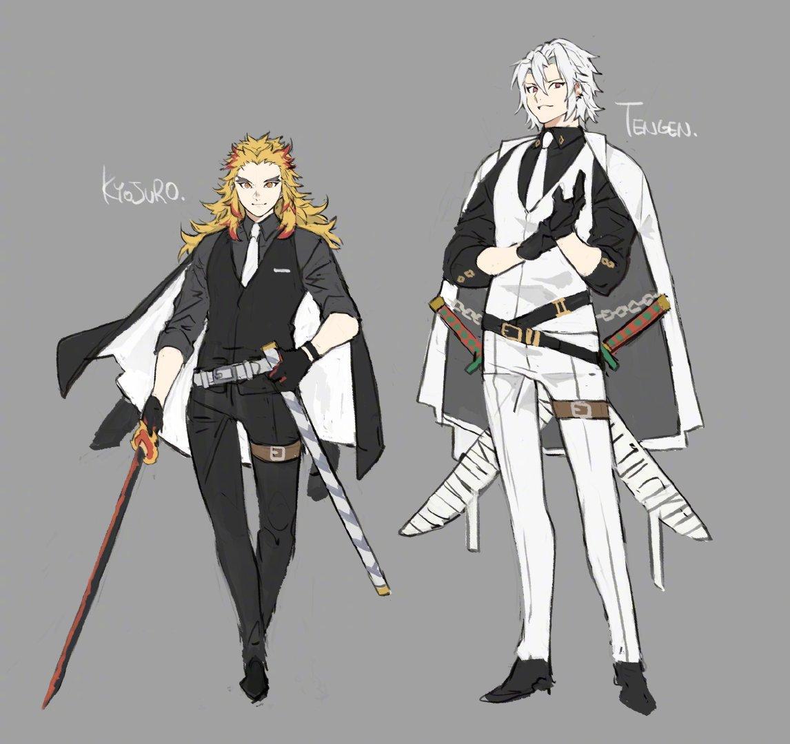 鬼灭之刃全员制服,义勇蝴蝶忍情侣装,网友表示:爱了!