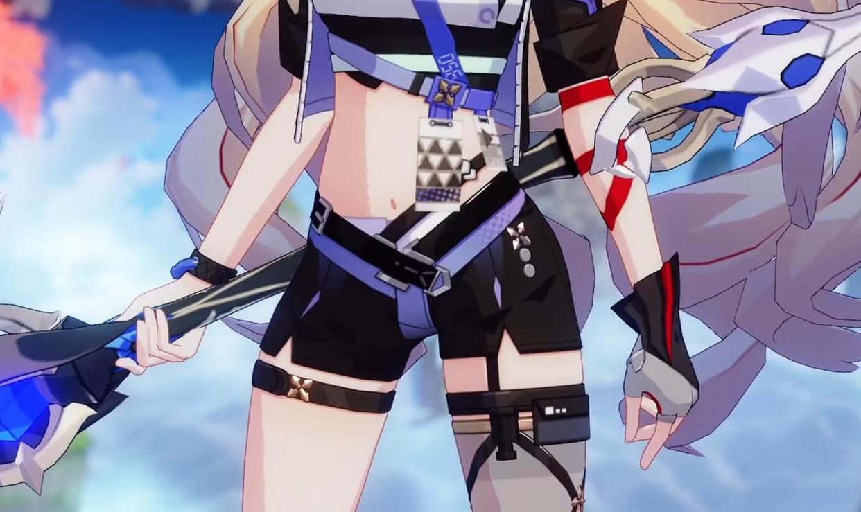 崩坏3:一个人养活整个发胶场?幽兰黛尔新皮肤,发型依旧很坚挺