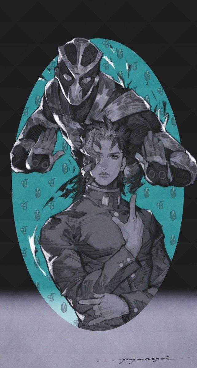 JOJO：永井悠也笔下的第三部主角团，无大卫线，花京院很嫩