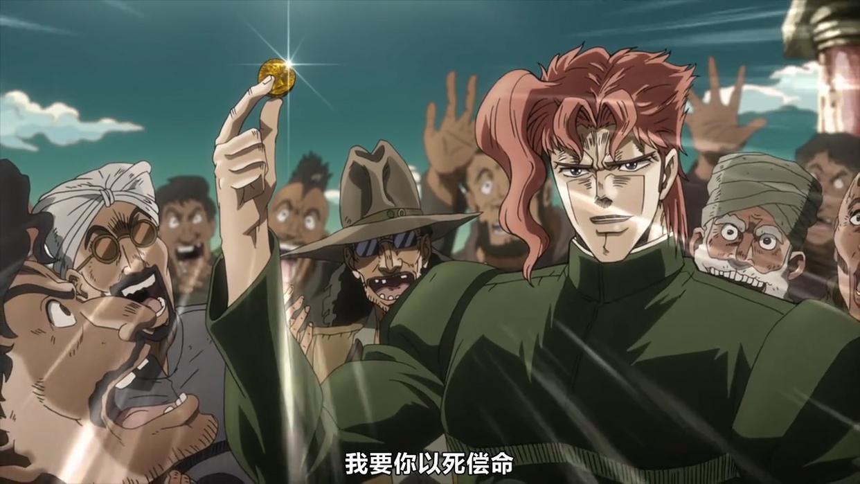 JOJO:史上最帅的复仇宣言,倒吊男的秘密最终被揭晓