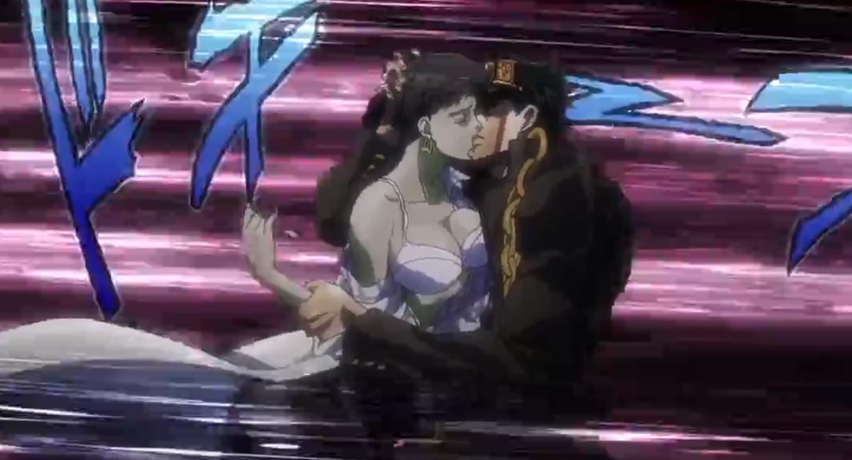 jojo的奇妙冒险：出现了，强吻怪乔太郎VS花京院！
