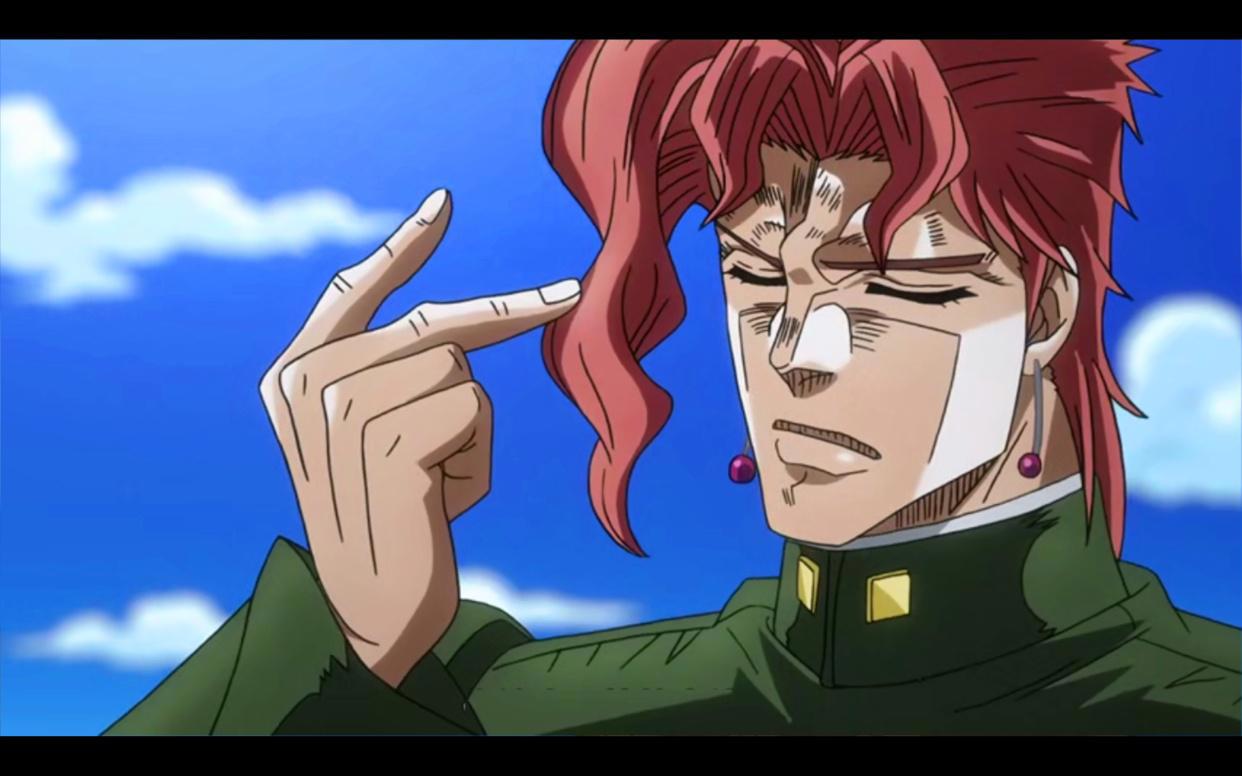 jojo：花京院很强，明明画幅画就能秒dio，可这能力打dio却被遗忘