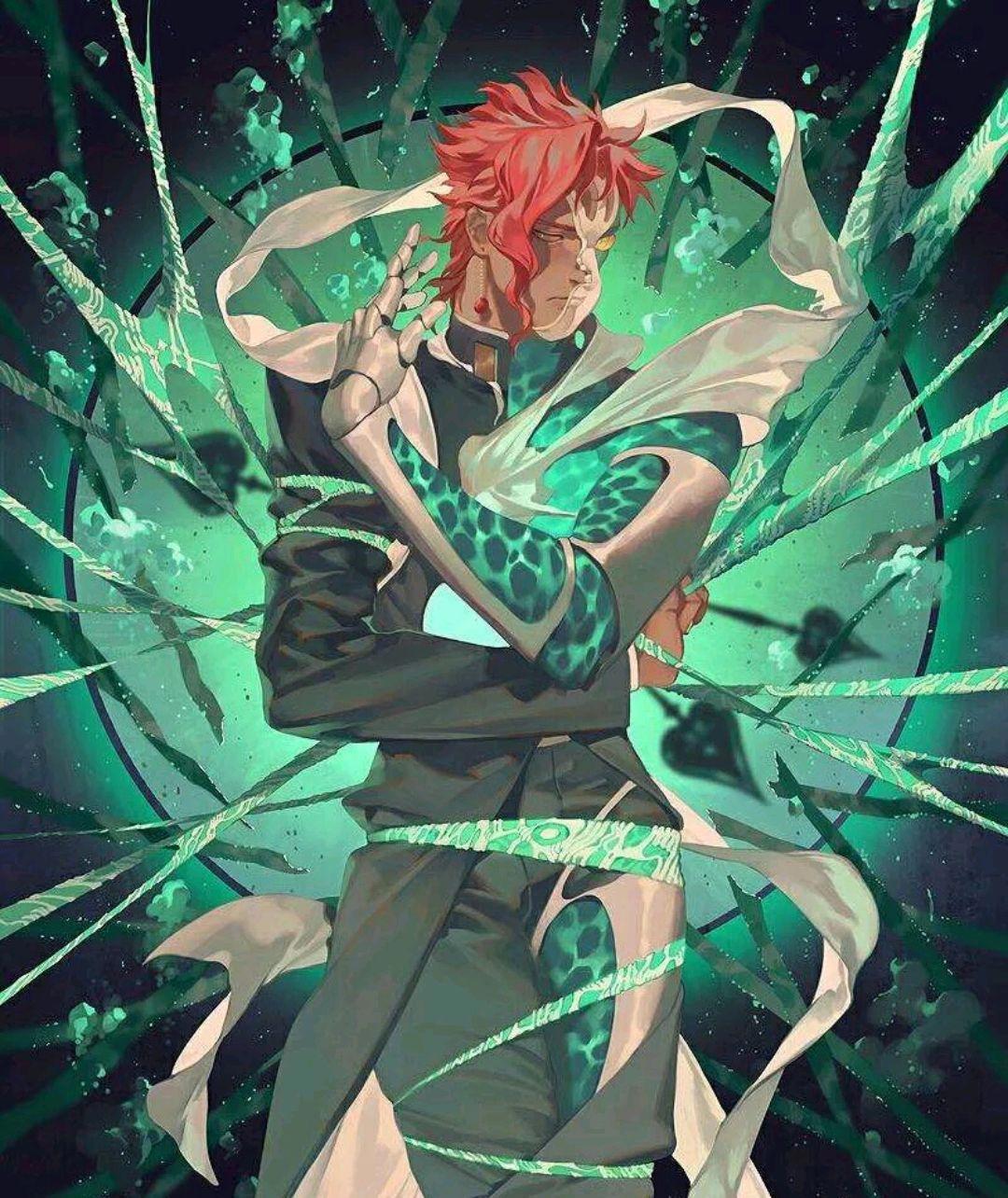 花京院典明:高洁の法皇,最后的绿宝石水花是最绚丽的退场