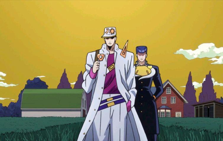 jojo中承太郎或是故意受伤,只为仗助成功担起大梁