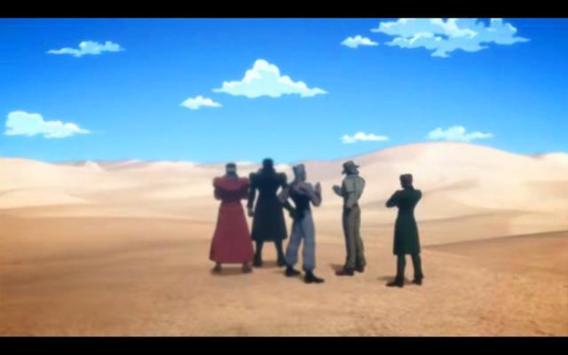 jojo:为什么打dio团站在一起,反倒是亚洲人承太郎个子最高