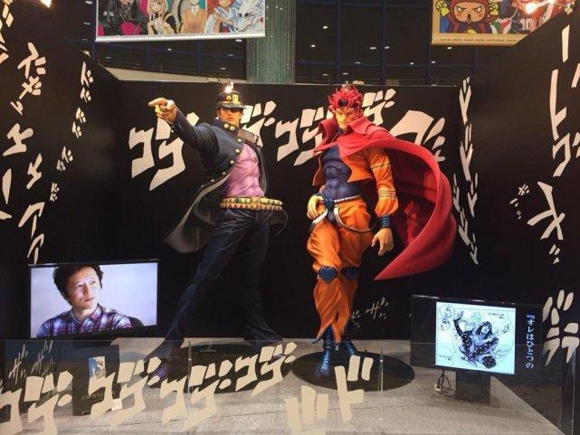 JOJO：195cm的等身承太郎好帅气，网友：去合影都没法同框！