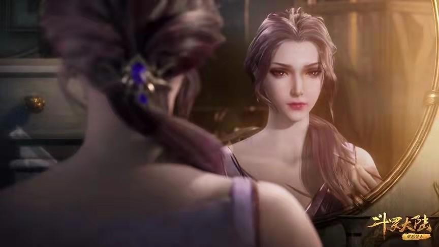 斗罗大陆：比比东称帝画面再现刁钻镜头，绝美身材根本藏不住