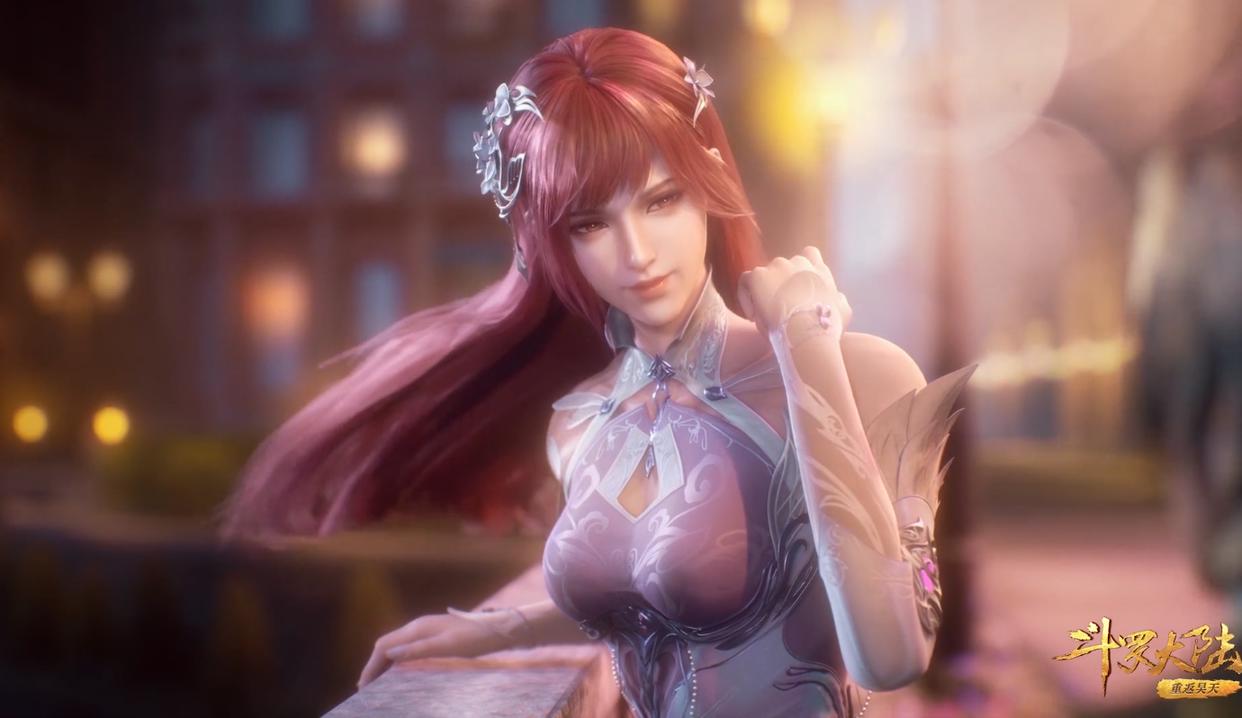 斗罗：18岁少女比比东登场，侧身碾压小舞，可惜被95级千寻疾摧残