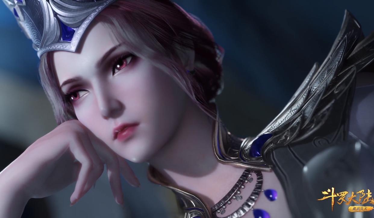 斗罗：18岁少女比比东登场，侧身碾压小舞，可惜被95级千寻疾摧残