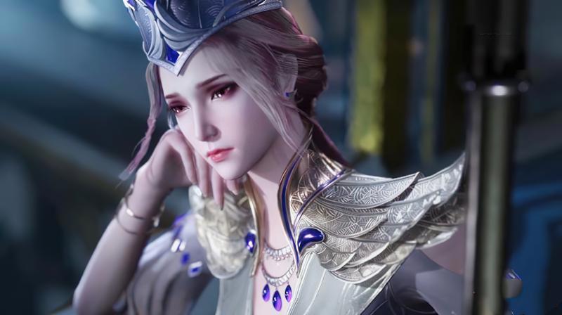 斗罗大陆183集:美人比比东牵手玉小刚,少女形象的比比东登场