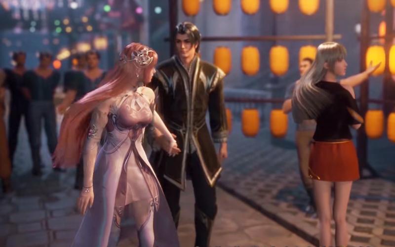 斗罗大陆183集:美人比比东牵手玉小刚,少女形象的比比东登场