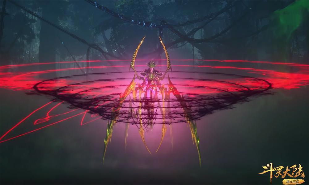 斗罗大陆：比比东再曝新形态，造型和气场太足了，魂环配置也亮眼