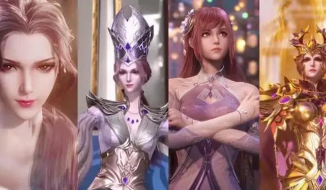 斗罗大陆：比比东八大形态公开，罗刹造型最为狰狞，少女造型太甜