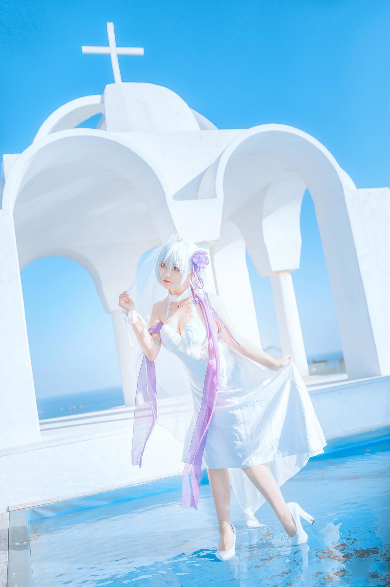 三组国人漂亮COSER扮演的手游《碧蓝航线》角色“天狼星”！