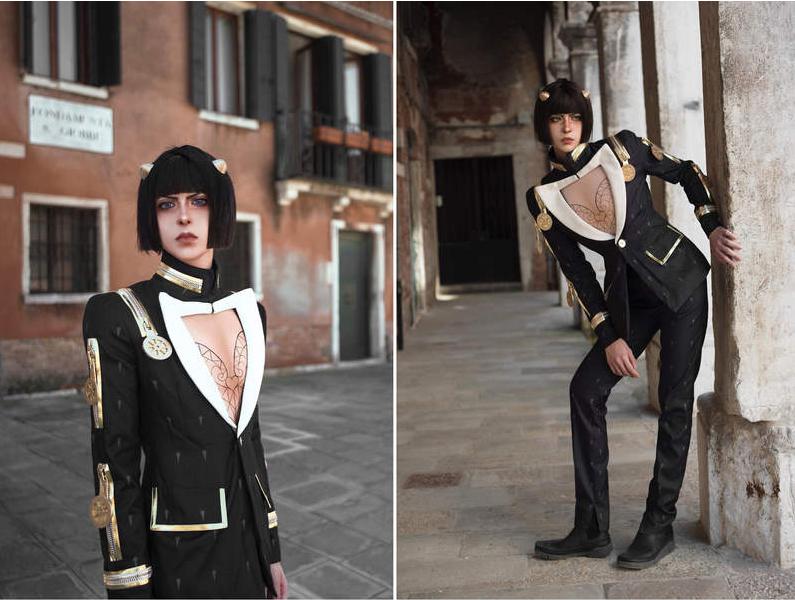 还原度爆表,马来西亚小哥Cos布加拉提与乔鲁诺