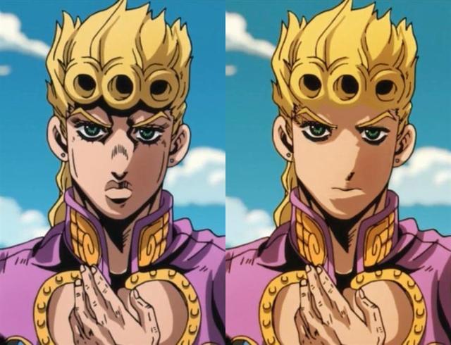 当JOJO变成普通画风后,乔鲁诺仪表堂堂,米斯达一表人才