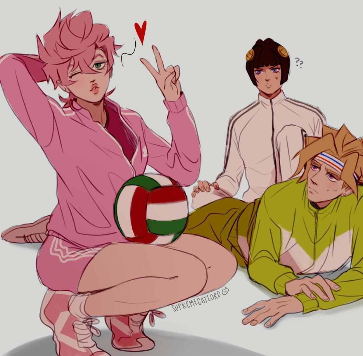 JOJO:“运动风”的黑帮小队,简约不失时尚的穿搭,乔鲁诺少年感十足