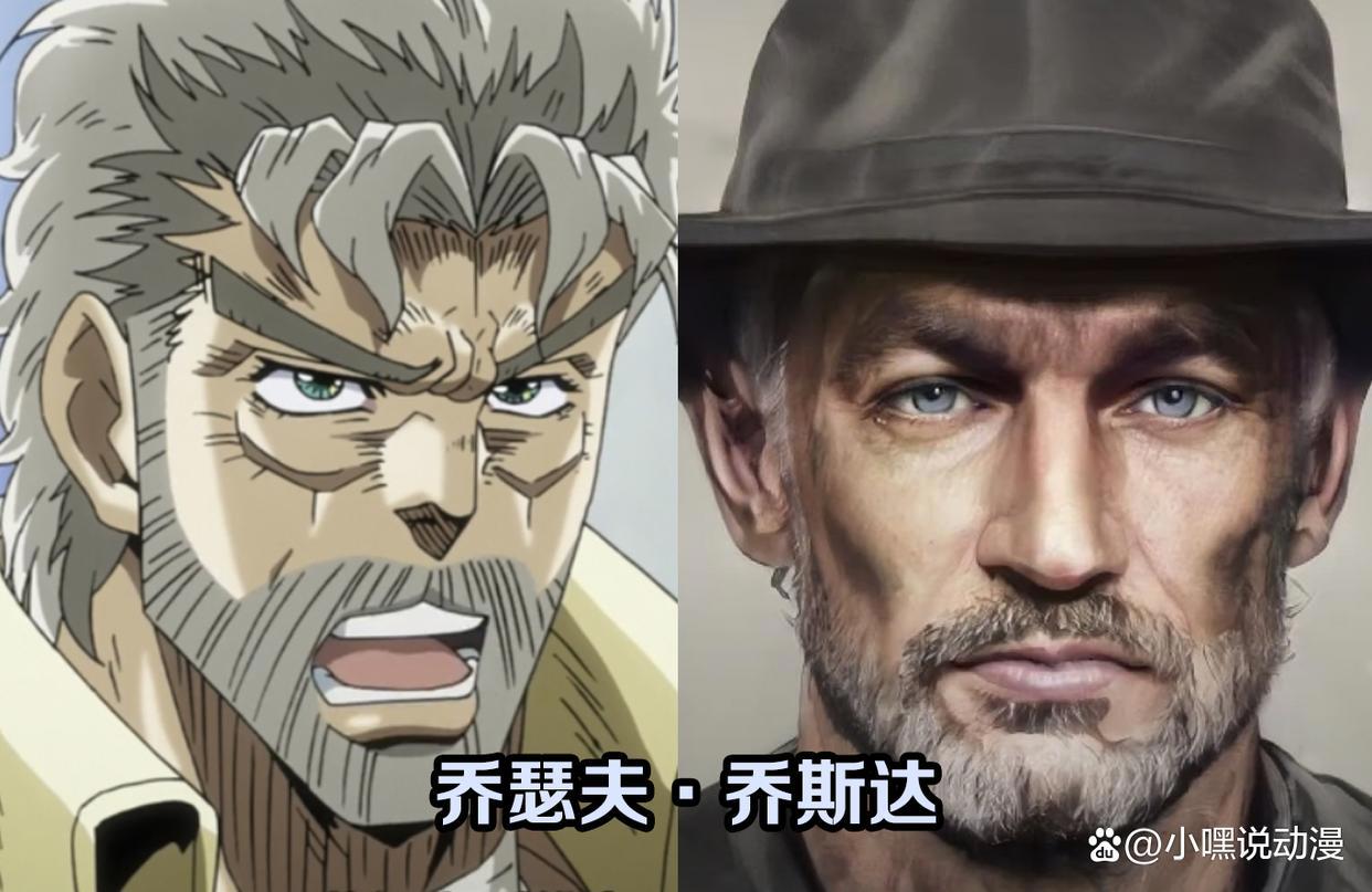 当《JOJO》被还原成真人版，无敌阿强颜值爆表，茸茸霸气十足