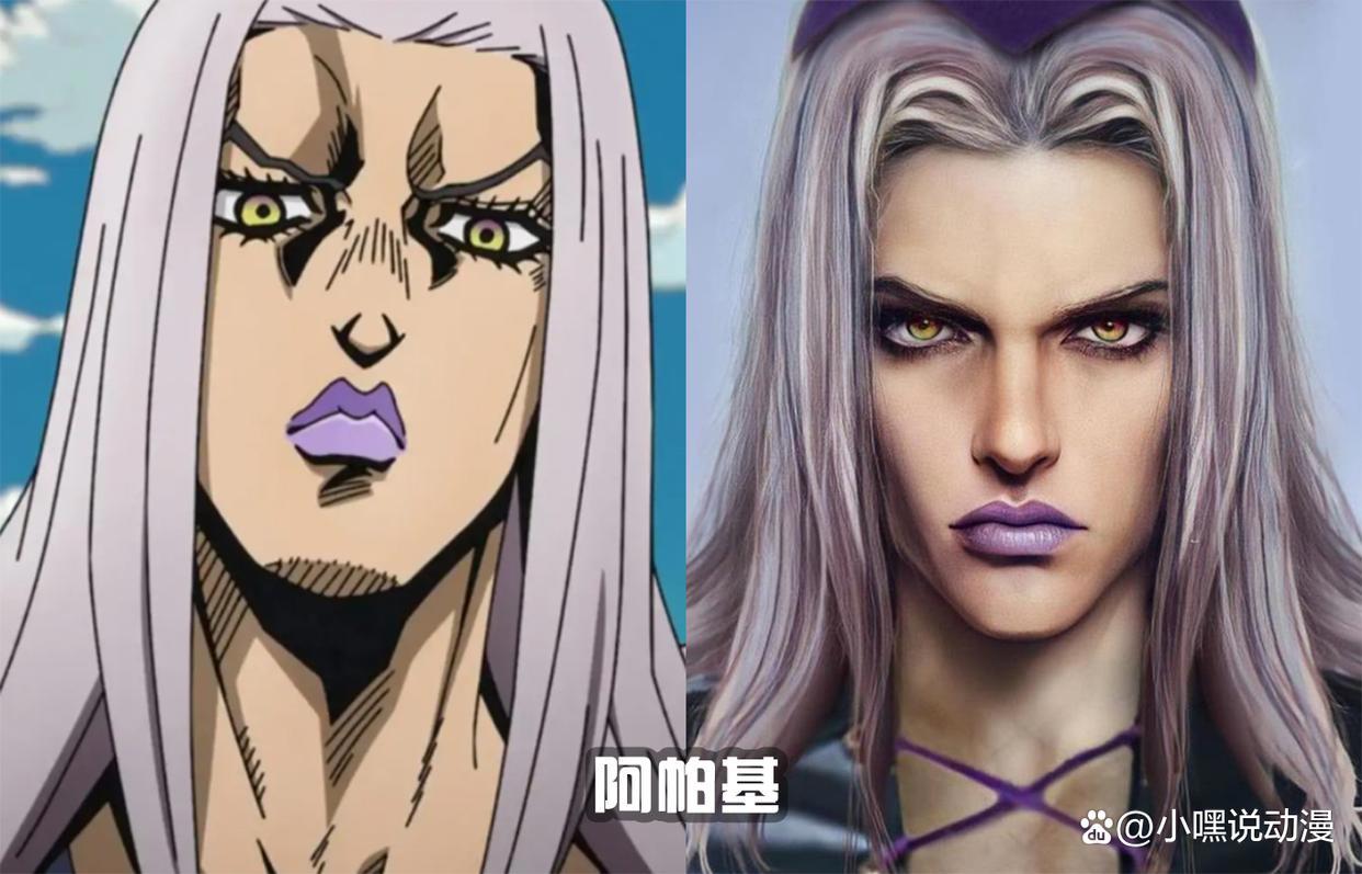 当《JOJO》被还原成真人版，无敌阿强颜值爆表，茸茸霸气十足