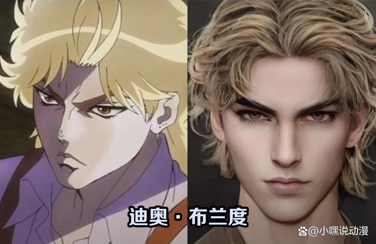 当《JOJO》被还原成真人版，无敌阿强颜值爆表，茸茸霸气十足