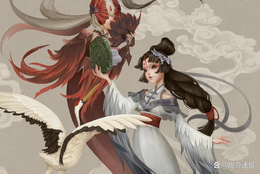 第五人格：红蝶“新皮肤”来了，更纱VS仙鹤，你要怎么选？