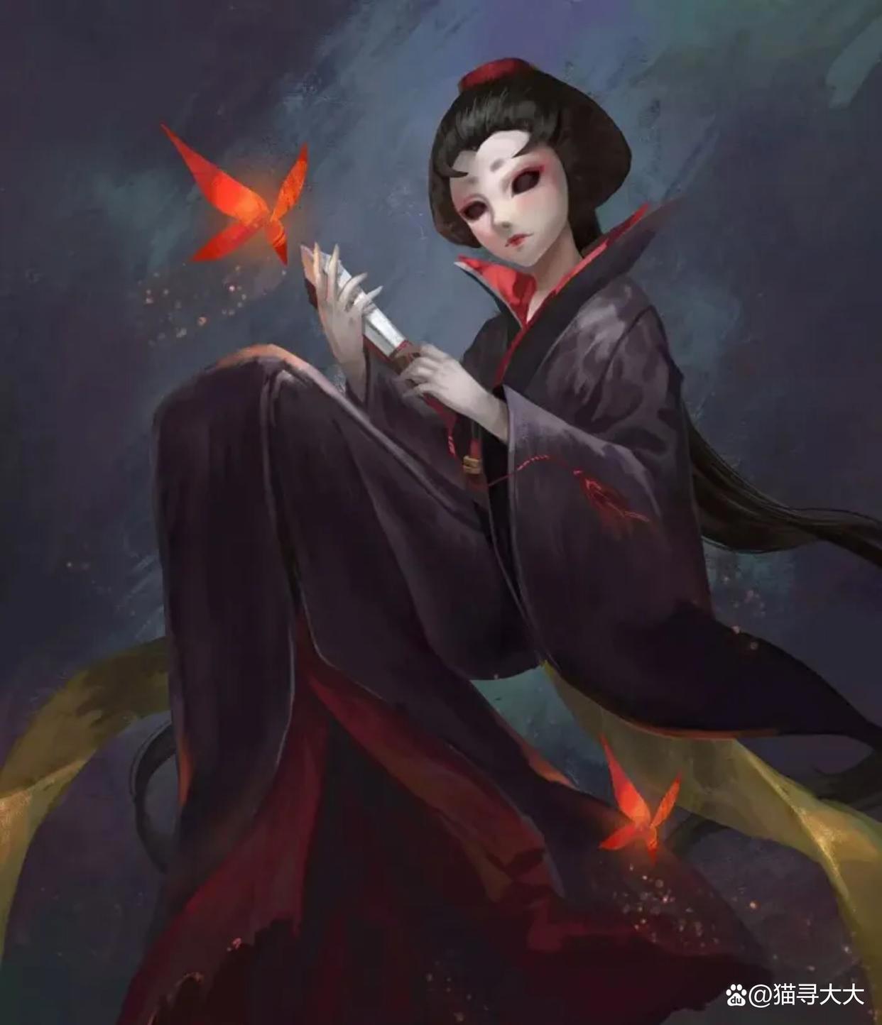 第五人格:红蝶优雅翻窗的背后掩盖着一段伤心故事