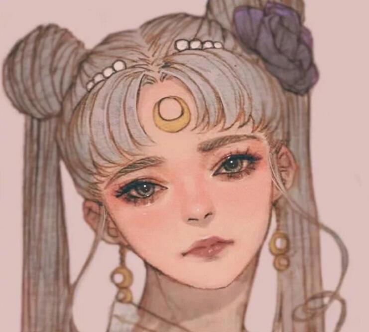 当美少女战士换个画风,土萌萤清纯可爱,月野兔变身芭比娃娃