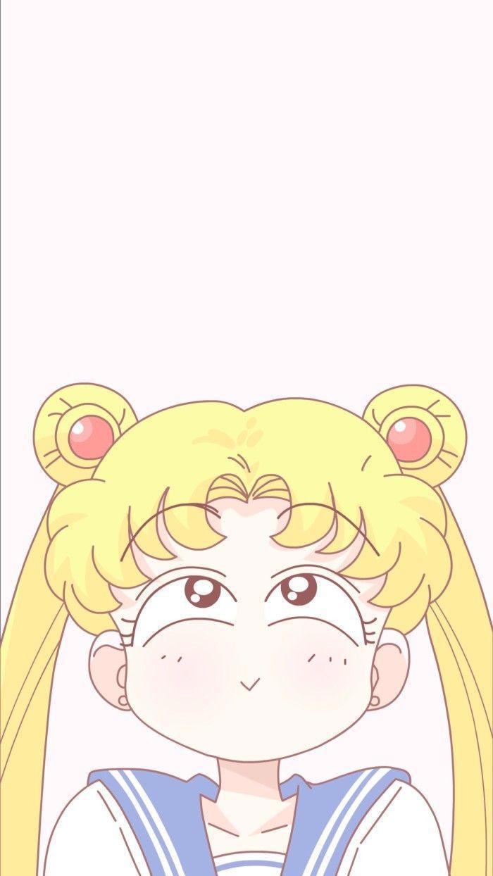 美少女战士：月野兔的背影和正面壁纸，哪个你最喜欢？