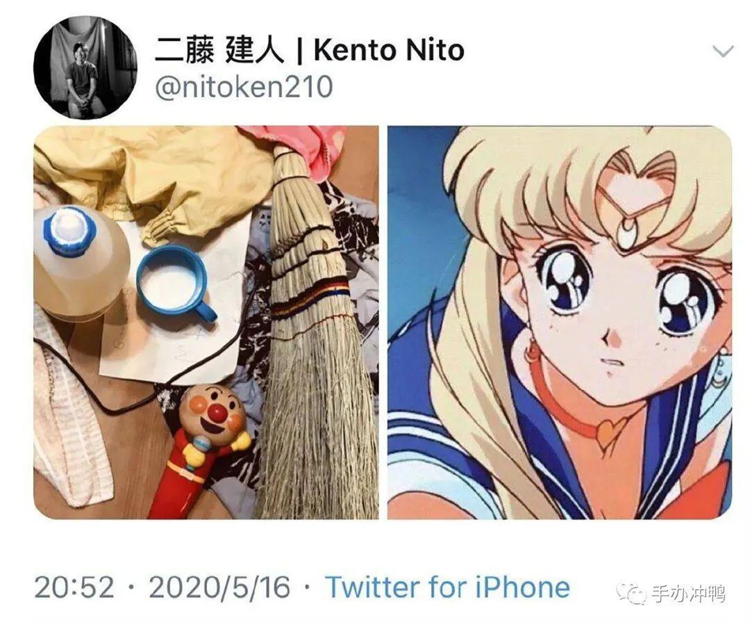 推特爆火的“美少女战士挑战”：想看水龙敬笔下的月野兔吗？