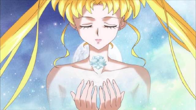 穿着水手服的月野兔又叫出了那句“代表月亮惩罚你！”