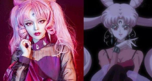 《美少女战士》神级cosplay，月野兔打破次元壁，天王遥又美又酷