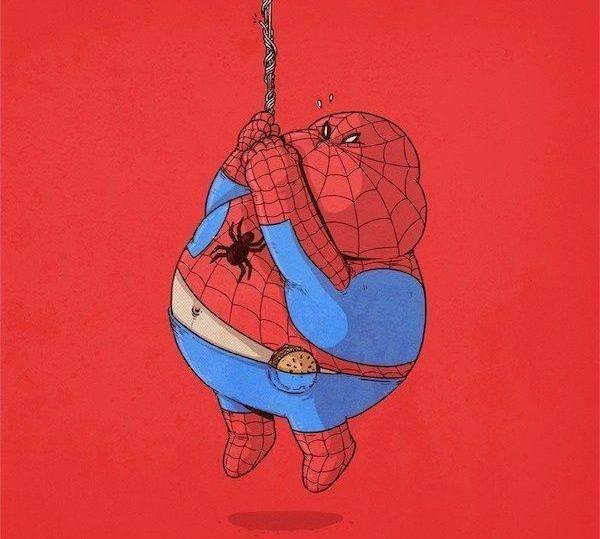 当童年动漫人物长胖以后,月野兔女神形象尽毁,蓝精灵依旧可爱