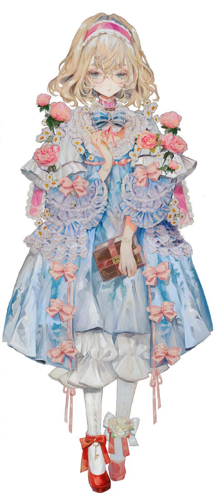 日本画师绘制唯美系少女，月野兔尝试可爱风，蝴蝶忍美颜拉满