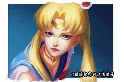 被“玩坏”的月野兔-奇异画风第二弹