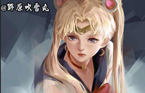 被“玩坏”的月野兔-奇异画风第二弹