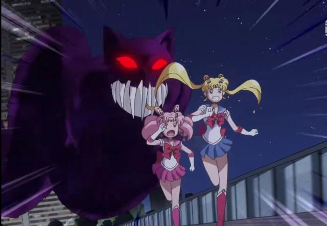 美少女战士:月野兔和小小兔来自母女的默契,可以说是很优秀了