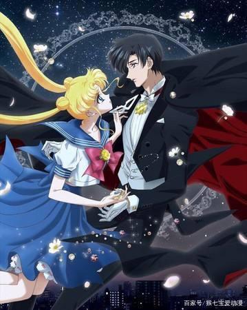 美少女战士月野兔虽然爱哭也笨笨的，却非常受朋友欢迎