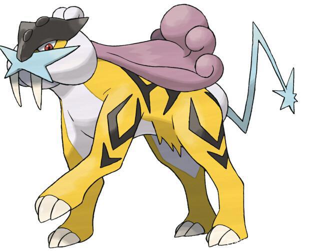 威武霸气的口袋妖怪（精灵宝可梦）机器三圣兽水君、雷公、炎帝！