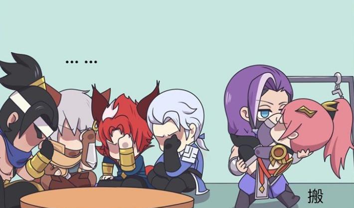 王者荣耀漫画：长城守卫军全体变颜艺，花木兰的心事，居然是和亲