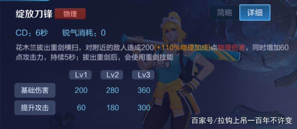 王者荣耀：花木兰到底应该怎么玩？这英雄真的不行了？