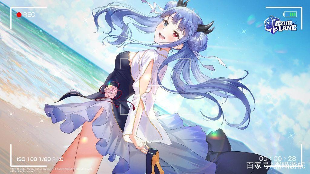 碧蓝航线：国际服特殊官方贺图汇总让人心动的双马尾大凤JK制服