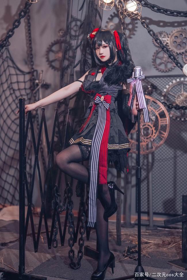 《碧蓝航线》大凤cos，优雅美丽，哥特风与机械风融合太美了