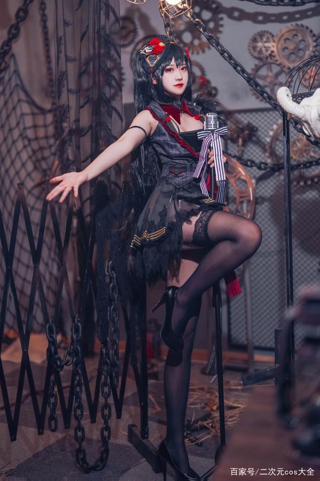 《碧蓝航线》大凤cos，优雅美丽，哥特风与机械风融合太美了